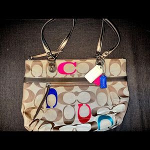 Authentic Coach Purse / Dust Bag